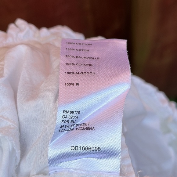 Free People Gabby Tube Top White Size XS - Picture 13 of 14